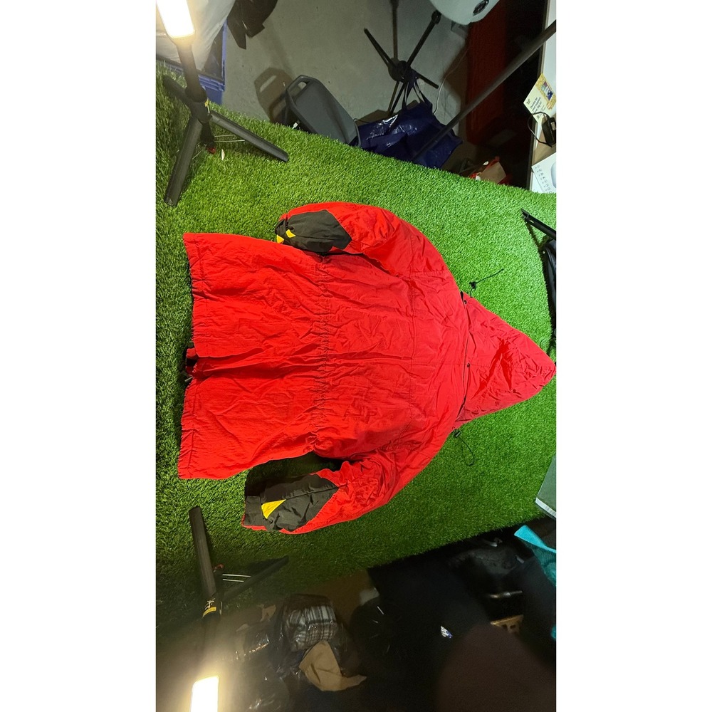 Vintage Marlboro‎ Country Store Red Puffer Hooded Winter Jacket XL